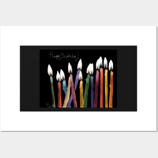 Happy Birthday Candles! Posters and Art